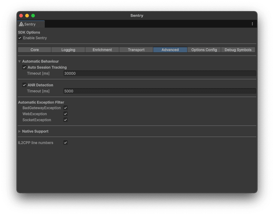 ANR Detection